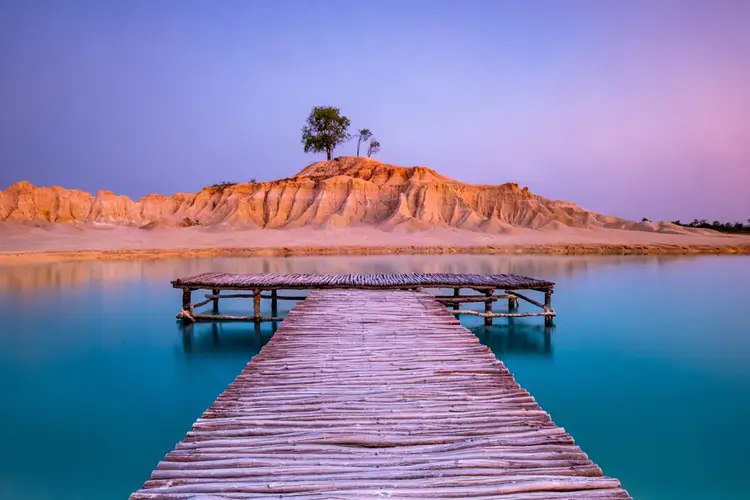 Danau Biru Busung